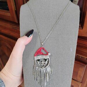 32 inch Santa necklace